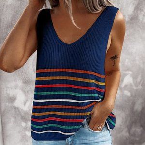MUST GO, SALE ENDS 12/28 Multicolor Tank Top